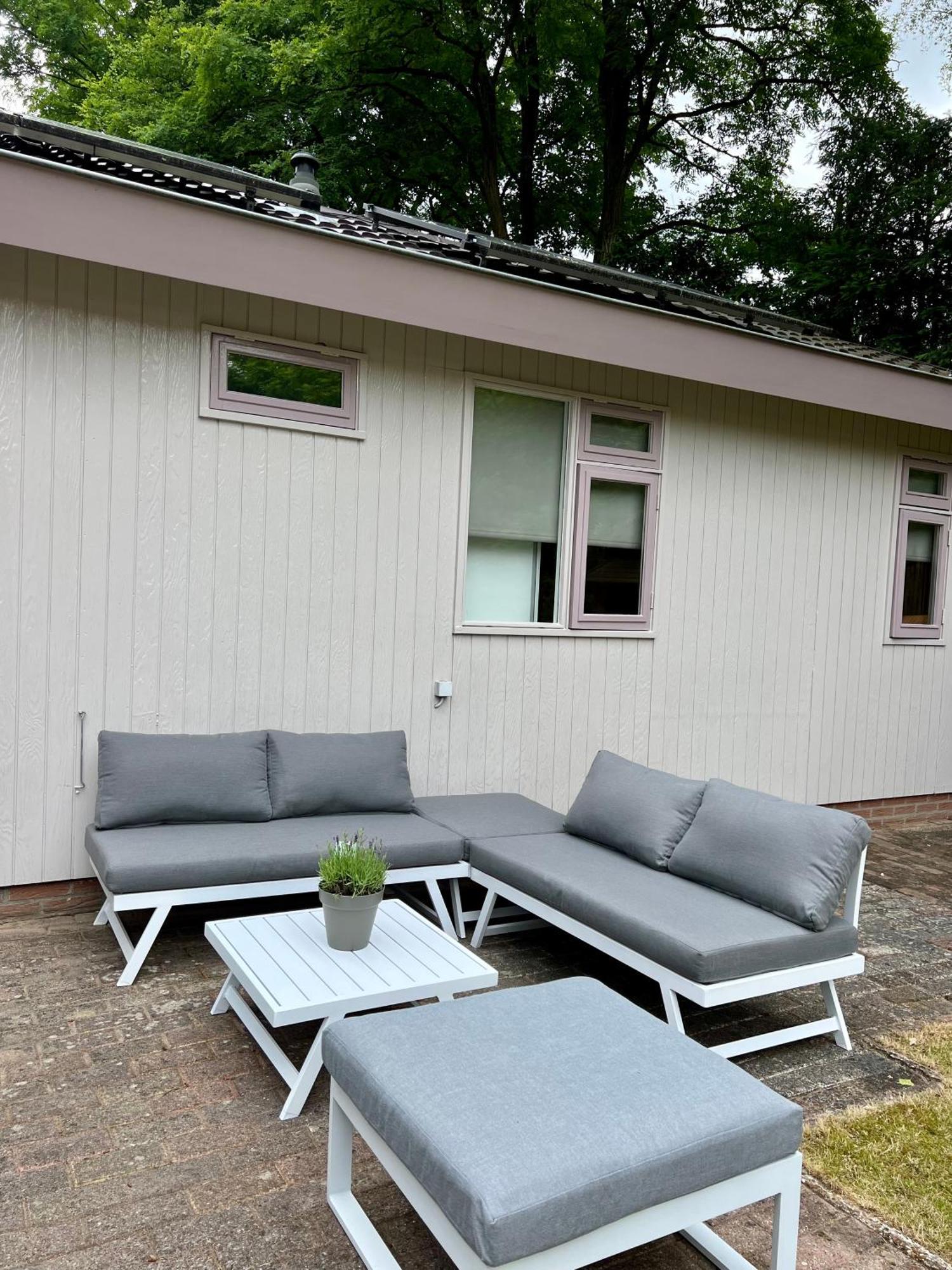 Luxe Boshuisje Met Prive Wellness & Jacuzzi Op De Veluwe Ermelo Dış mekan fotoğraf