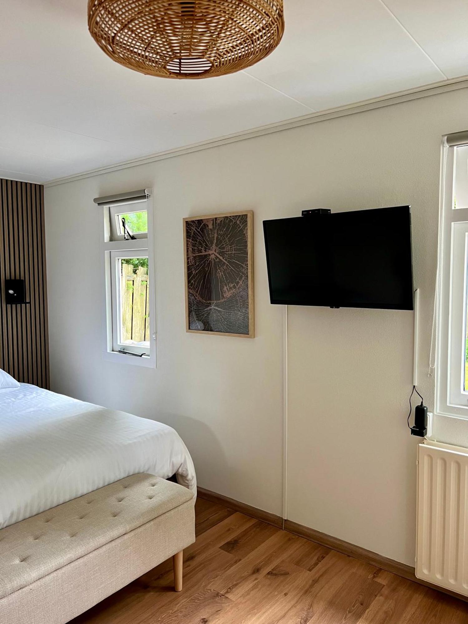 Luxe Boshuisje Met Prive Wellness & Jacuzzi Op De Veluwe Ermelo Dış mekan fotoğraf