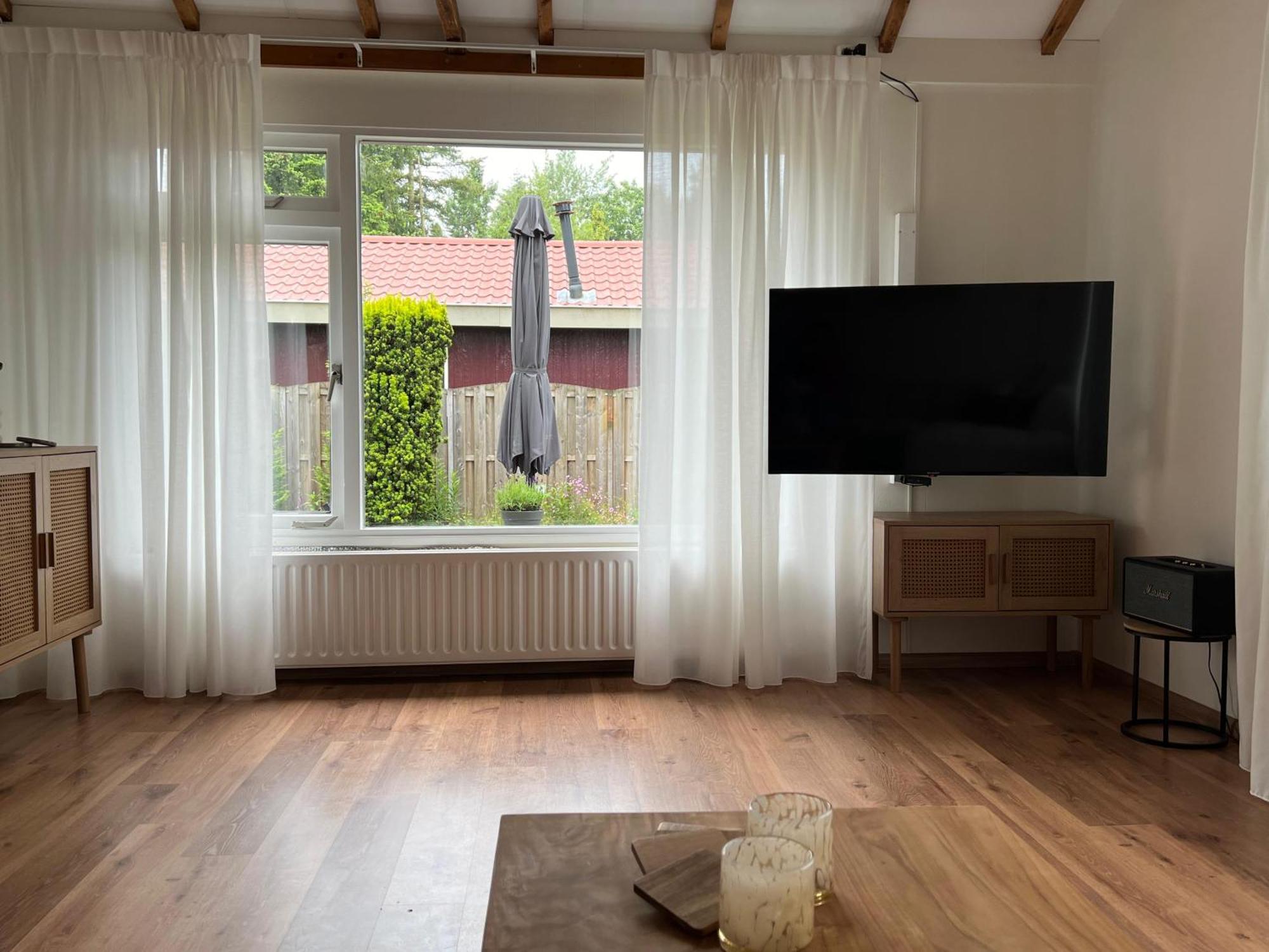 Luxe Boshuisje Met Prive Wellness & Jacuzzi Op De Veluwe Ermelo Dış mekan fotoğraf